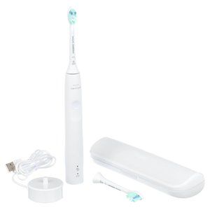 Philips Sonicare 4300 Power Toothbrush, Rechargeable Electric Toothbrush with Pr